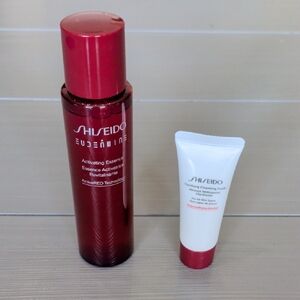 Shiseido Eudermine Activating Essence & Clarifying Cleansing Foam Trial Size Set
